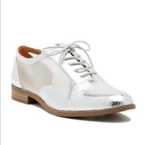 NWT Abound metallic oxford